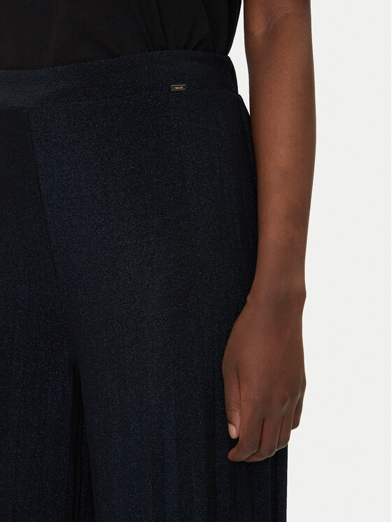 Gaudi Gaudi Palazzohose 511FD24002 Dunkelblau Regular Fit