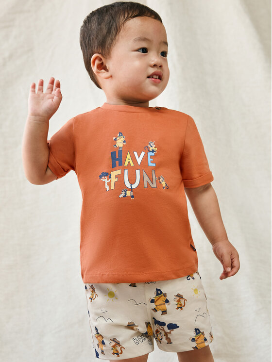 Mayoral Mayoral Set T-Shirt und Shorts 1653 Bunt Regular Fit