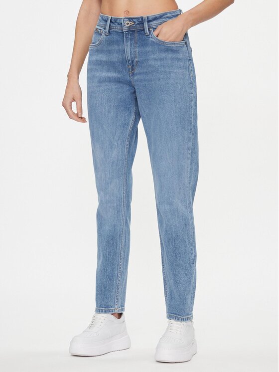 Pepe Jeans Džínsy PL204591 Modrá Tapered Fit