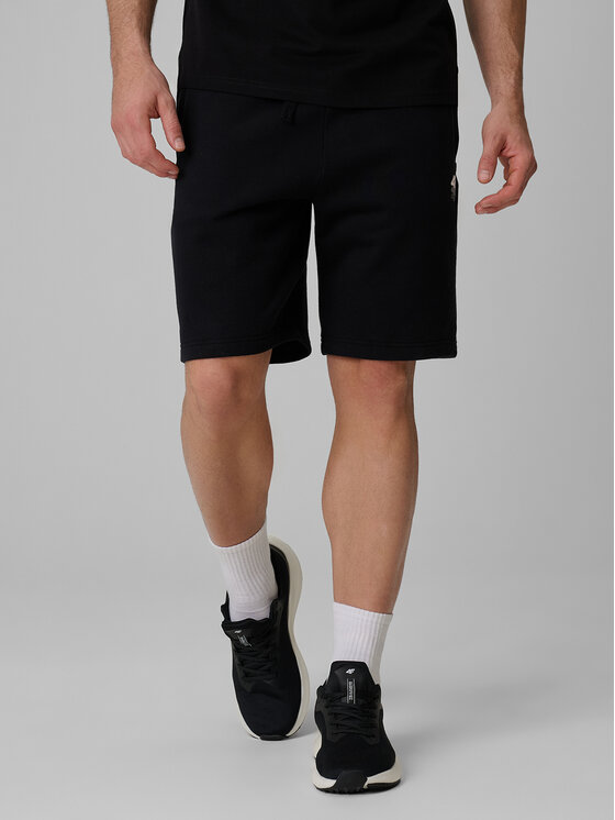 4F 4F Szorty sportowe PLAYER Czarny Regular Fit