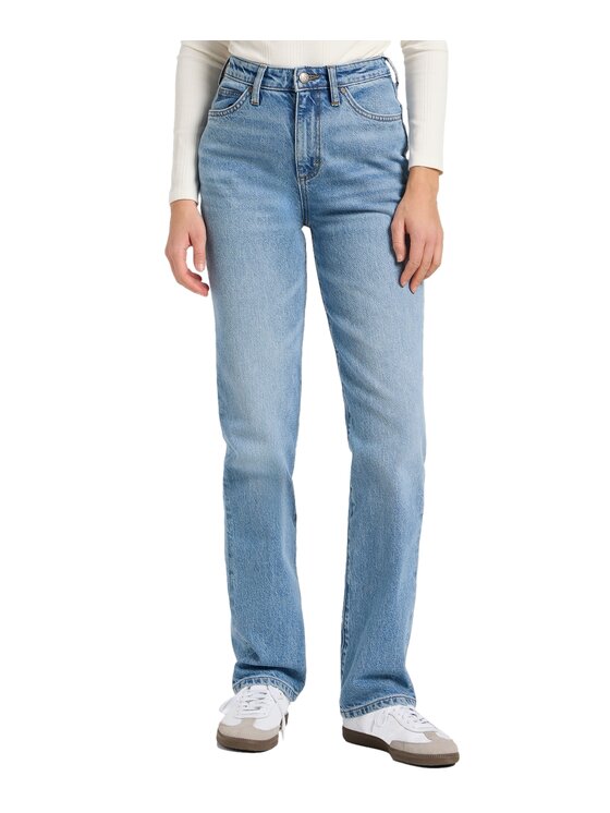 Lee Lee Jeansy 112371098 Niebieski Regular Fit