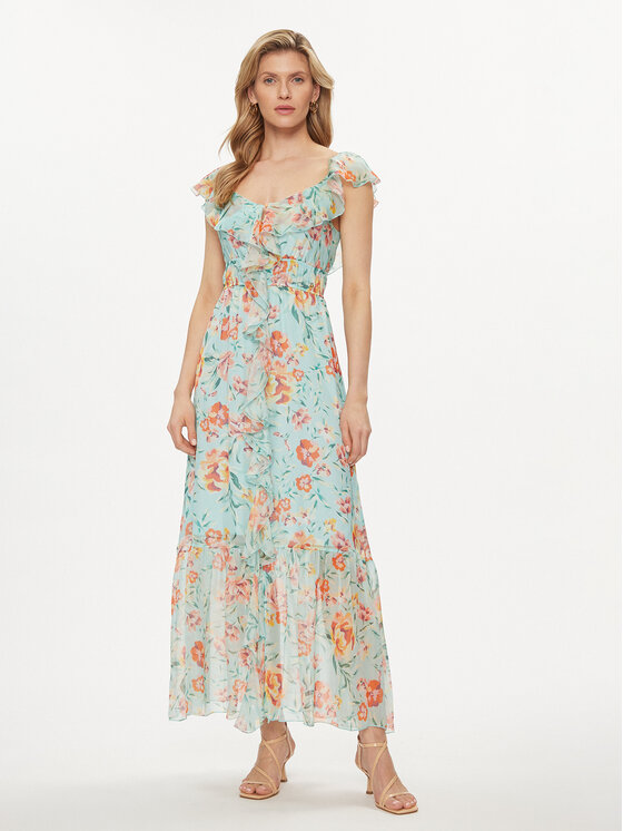 Guess Guess Kasdieninė suknelė Elide W4GK37 WE550 Spalvota Regular Fit