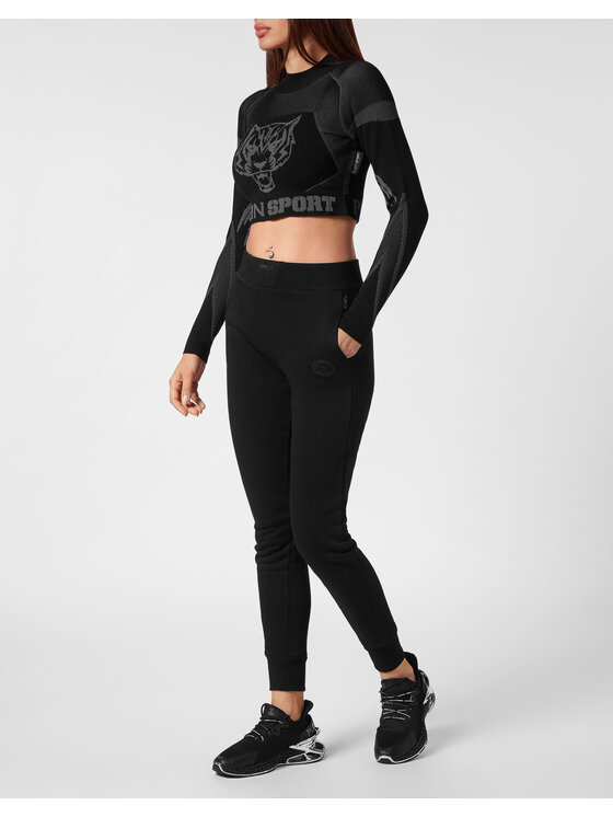 Plein Sport Plein Sport Top 6255 Czarny