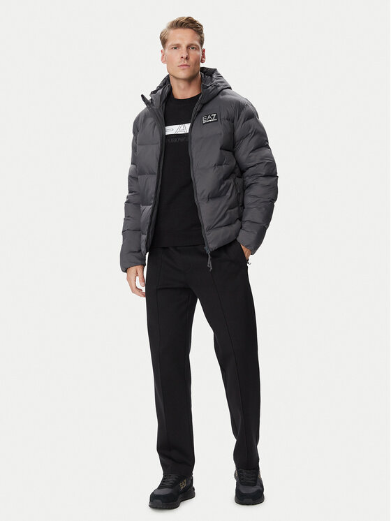 EA7 Emporio Armani EA7 Emporio Armani Kurtka przejściowa 7M002387 AF15956 U8117 Szary Regular Fit