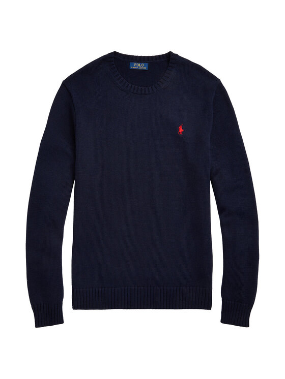 Polo Ralph Lauren Polo Ralph Lauren Pulover Classic 710810846001 Bleumarin Regular Fit