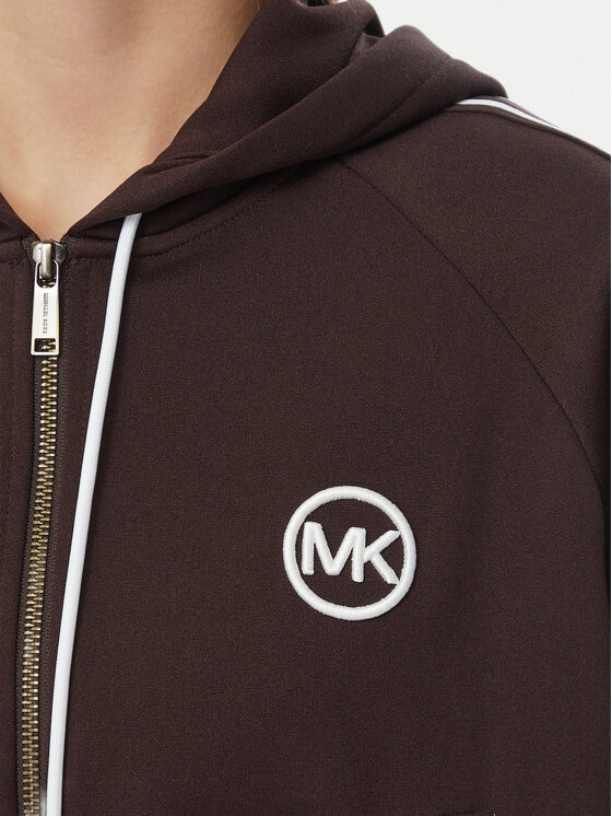 MICHAEL Michael Kors MICHAEL Michael Kors Felpa MR651X2K8N Marrone scuro Regular Fit