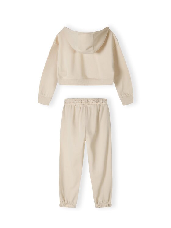MINOTI MINOTI Bluza 22fleece61 Beżowy Regular Fit