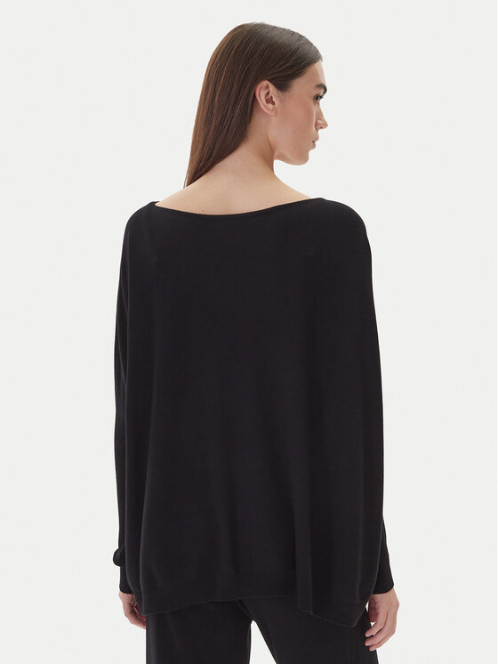 Kontatto Kontatto Pullover 3M0802C Schwarz Relaxed Fit