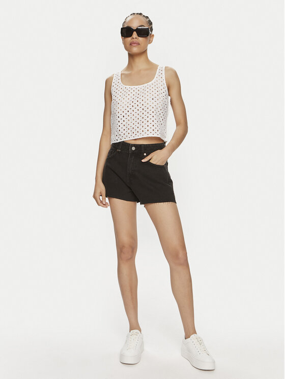 United Colors Of Benetton United Colors Of Benetton Džínsové šortky 4IPCD9018 Čierna Regular Fit