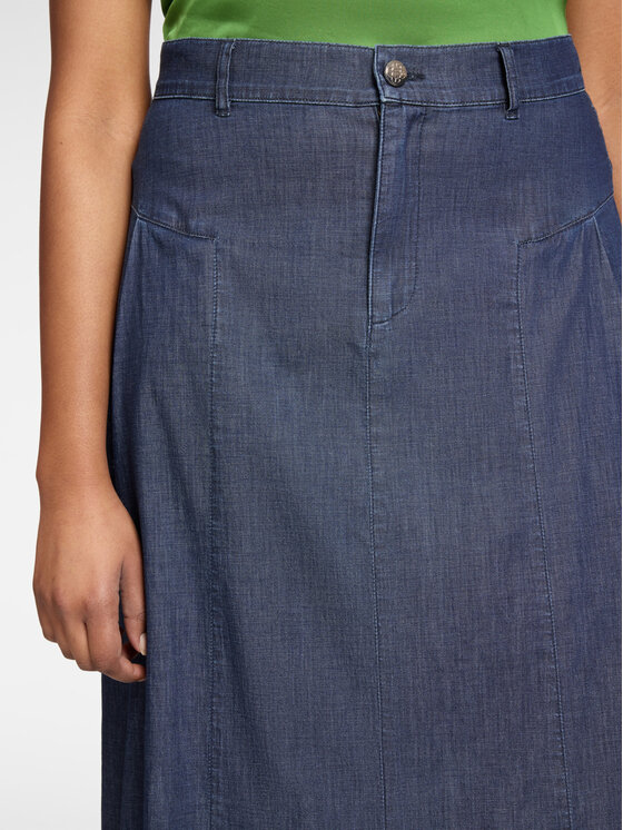 Elena Mirò Elena Mirò Gonna midi 1409P000084N034 Blu A-Line Fit