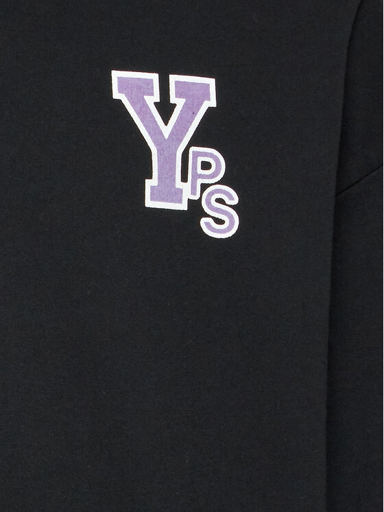 Young Poets Society Young Poets Society Majica dugih rukava Yps Danis 107696 Crna Regular Fit