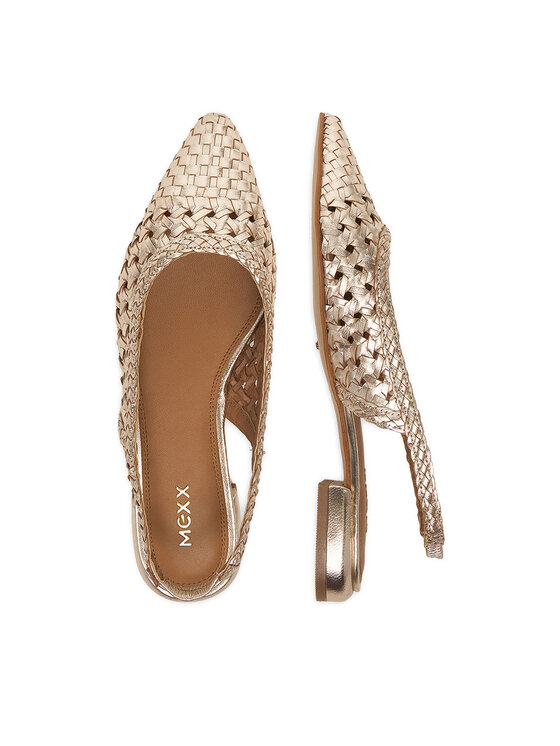 MEXX MEXX Балетки EO-WI40-11268-01 Золотий