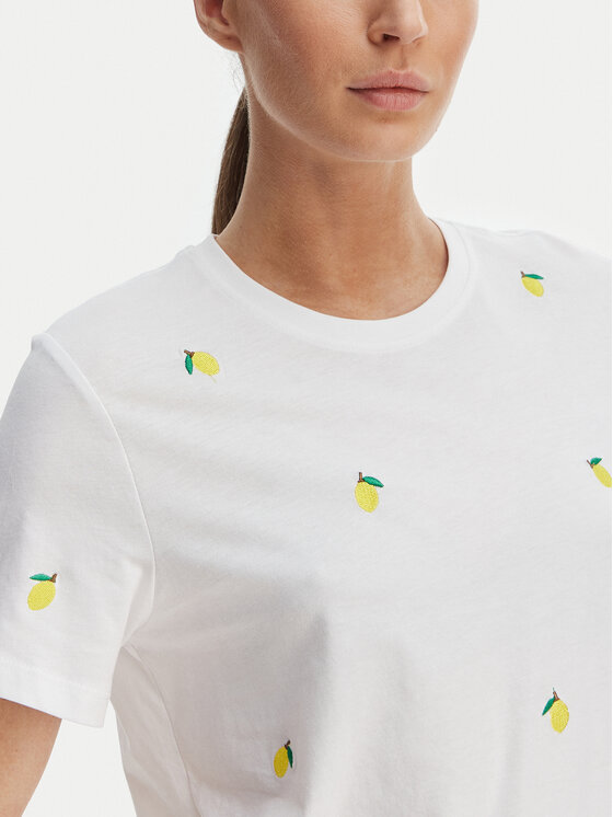 ONLY ONLY T-shirt Ketty 15288473 Bianco Regular Fit