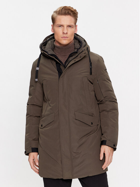 Geox Geox Зимно яке Velletri M3628N T3031F 3462 Зелен Regular Fit