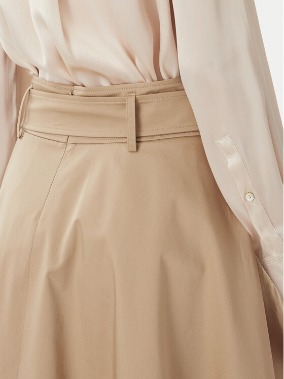 Marella Marella Пола тип трапец Tappeto 2613101101 Бежов Regular Fit