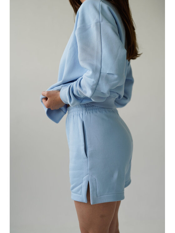 Duende Duende Szorty materiałowe Dash Short Granatowy Regular Fit