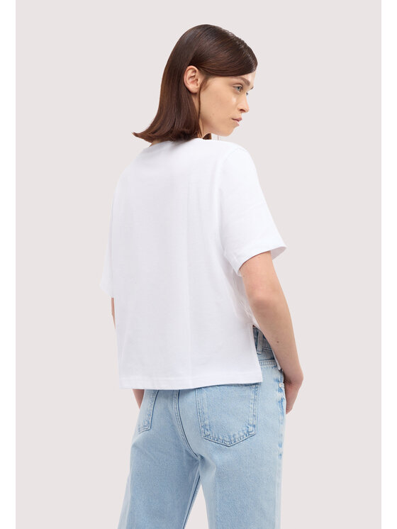 Trussardi Trussardi T-shirt G1326200269N001 Bianco Boxy Fit