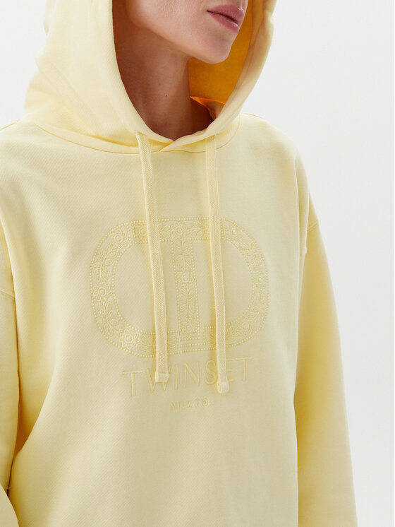 TWINSET TWINSET Sweatshirt 251TP2480 Gelb Regular Fit