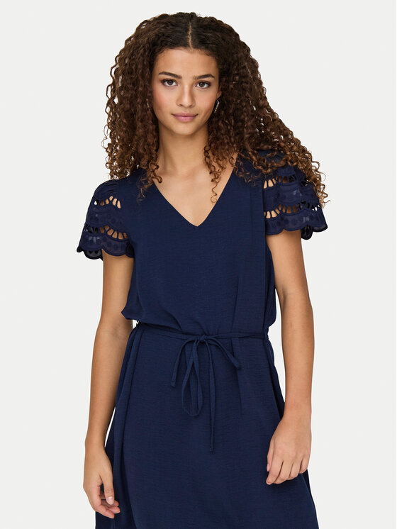 JDY JDY Poletna obleka Hannah 15341302 Mornarsko modra Regular Fit