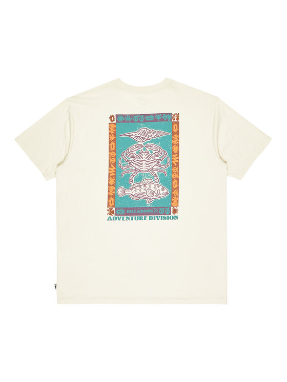 Billabong Billabong T-Shirt Fauna EBYZT00385 Beige Regular Fit