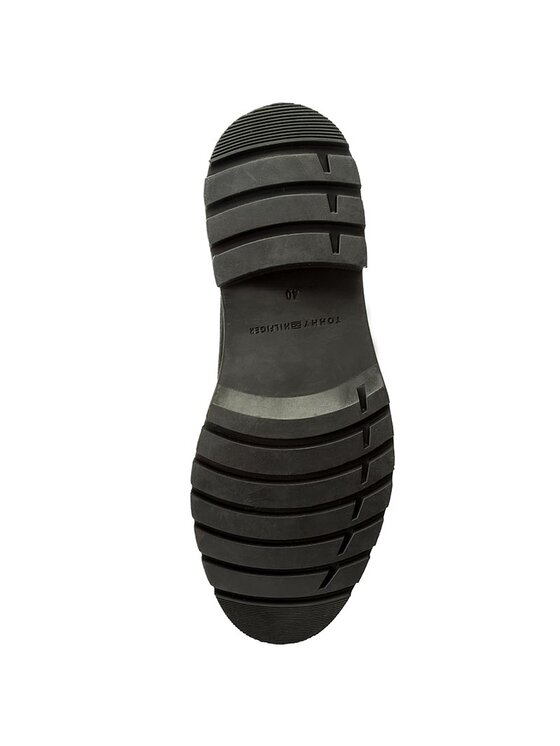 Tommy Hilfiger Tommy Hilfiger Šnurovacia obuv Curtis 12B FM0FM00766 Čierna