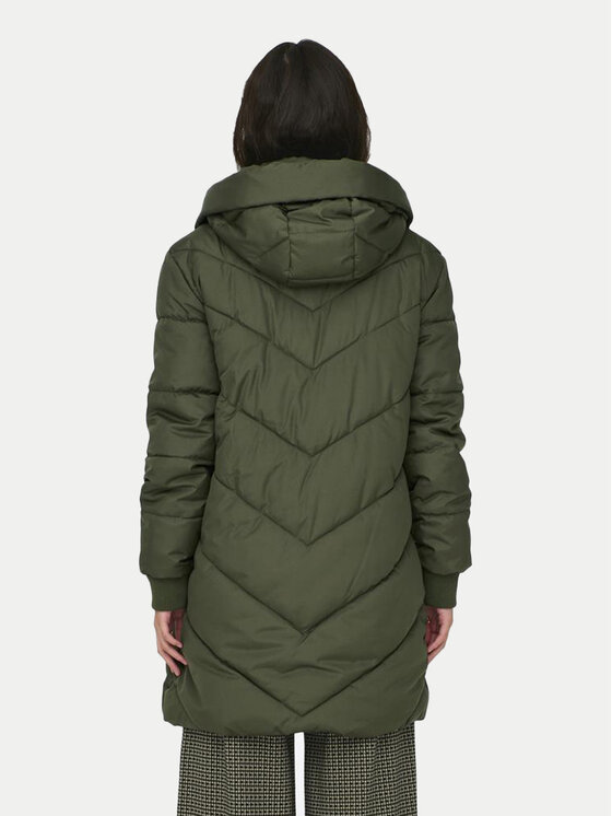 JDY JDY Zimska jakna Skylar 15207784 Zelena Regular Fit