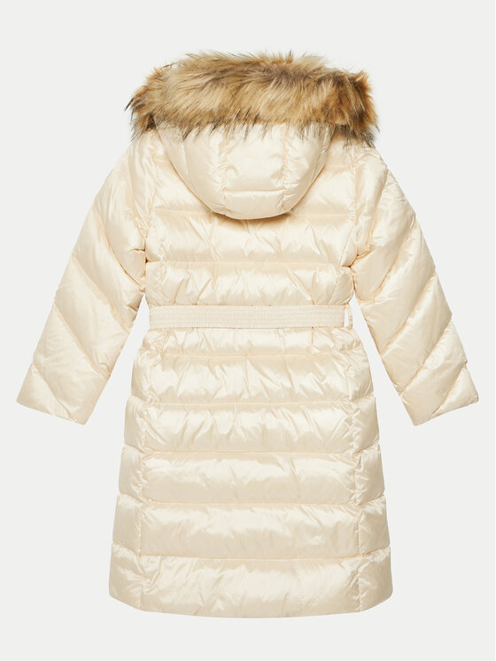 Guess Guess Пухено яке J4BL18 WGL50 Екрю Regular Fit