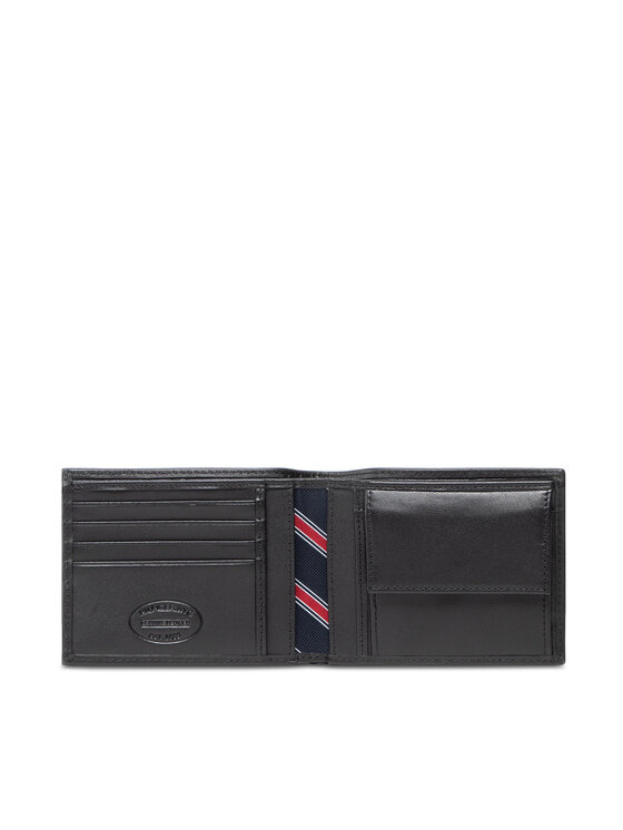 Tommy Hilfiger Tommy Hilfiger Zestaw upominkowy Gp Eton Cc And Coin Pckt Keyfob AM0AM07931 Czarny