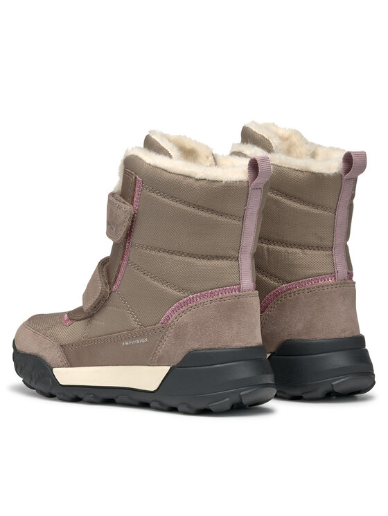 Geox Geox Μπότες Χιονιού Trekkyup Abx J46M7E 0FU22 C5005 S Μπεζ