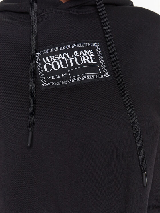 Versace Jeans Couture Versace Jeans Couture Μπλούζα 73HAIT03vv Μαύρο Regular Fit