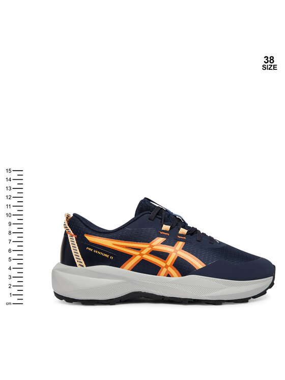 Asics Asics Buty do biegania Pre Venture 11 Gs 1014A378 Granatowy