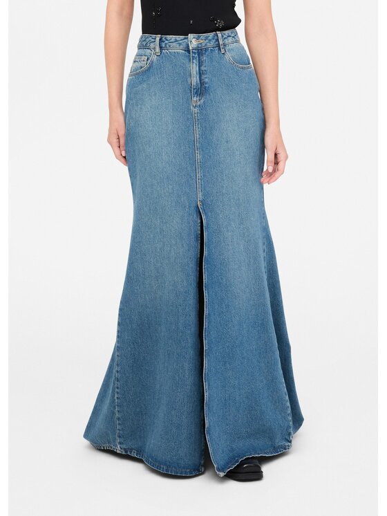 Liu Jo Liu Jo Gonna di jeans UF5229D028078661 Celeste Regular Fit