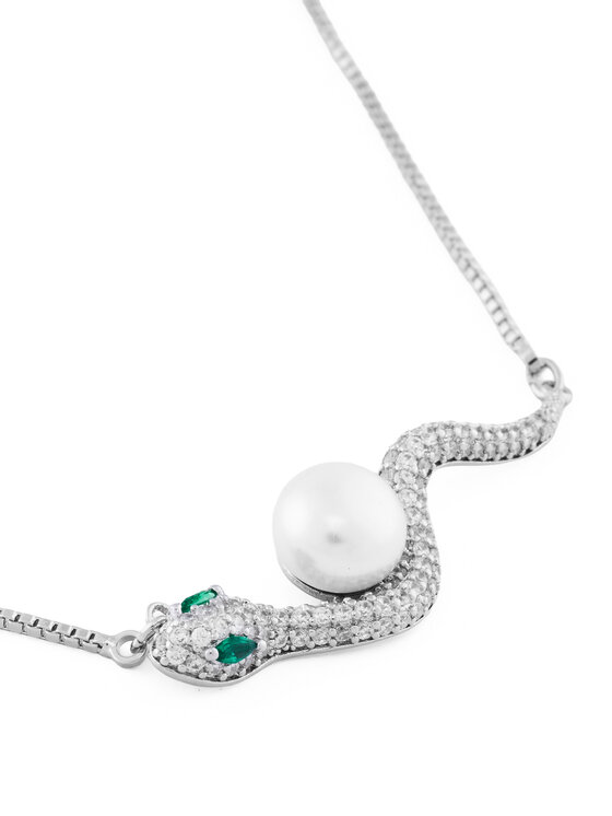 Aldo Aldo Collana Serpente 14088356 Argento