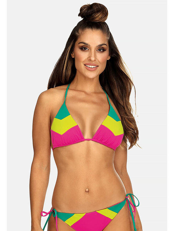 Góra od bikini, rozmiar XS, Różowy, FG144