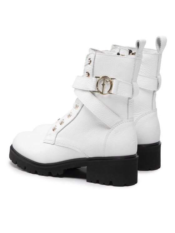 Eva Minge Eva Minge Schnürstiefeletten EM-08-12-001574 Weiß