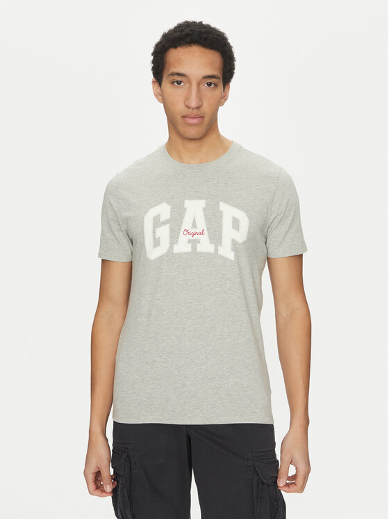Gap Gap T-Shirt 542246-00 Šedá Regular Fit