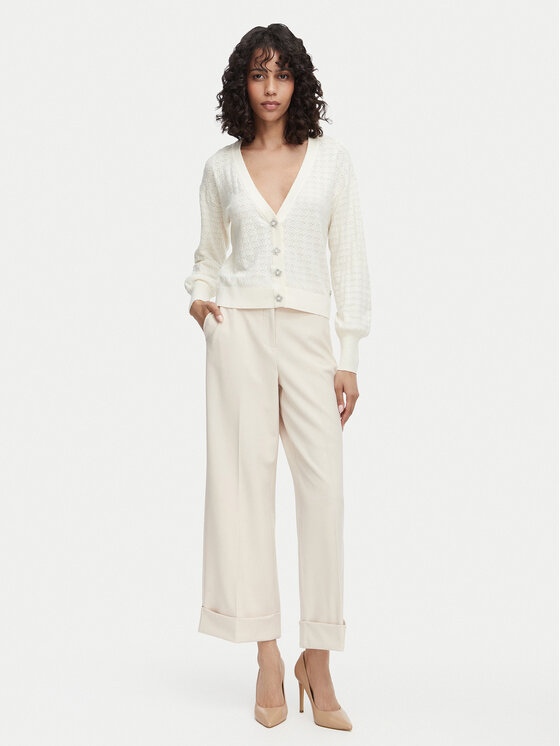 Guess Guess Cardigan W6YR14 Z0955 Crema Regular Fit