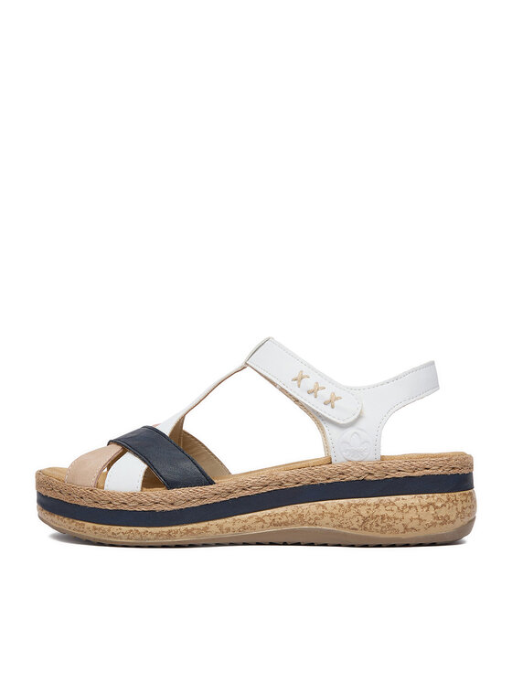 Rieker Rieker Sandale CEO-V0919-81 Alb