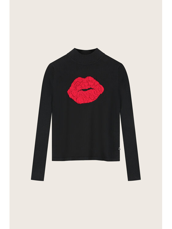 Fabienne Chapot Fabienne Chapot Sweter 6757-509-178 Czarny Regular Fit
