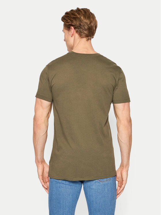 Polo Ralph Lauren Polo Ralph Lauren 3 marškinėlių komplektas 714830304013 Žalia Regular Fit