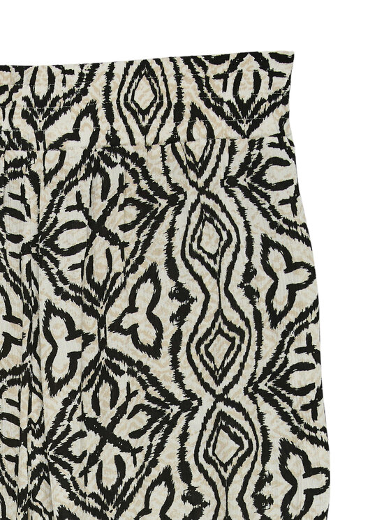 Vero Moda Vero Moda Текстилни панталони Menny 10282478 Бежов Wide Leg