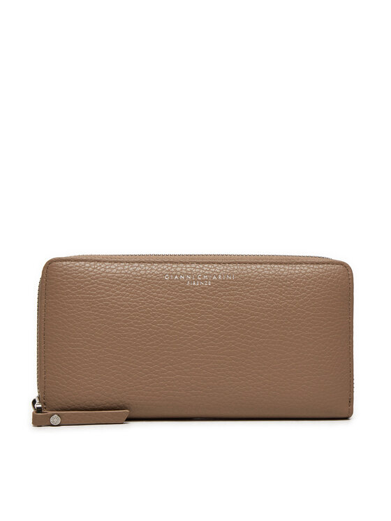 Portofel Mic de Damă Gianni Chiarini Wallets Grain PF 5042 GRN Bej
