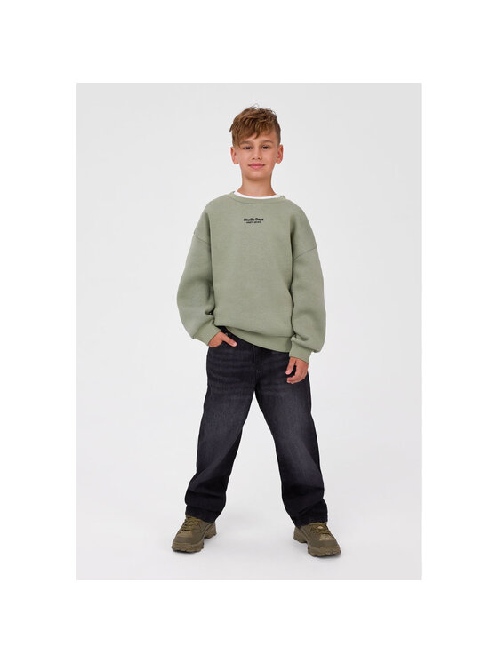 minoti minoti Jeansy 33JEAN251 Czarny Baggy Fit