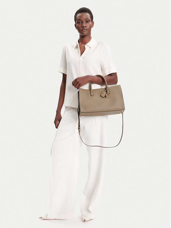 MICHAEL Michael Kors MICHAEL Michael Kors Ročna torba Scarlett 30F4GETS2L Bež