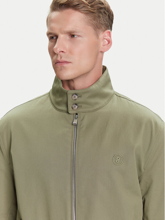 BOSS BOSS Kurtka przejściowa H Coiner 50543184 Zielony Regular Fit