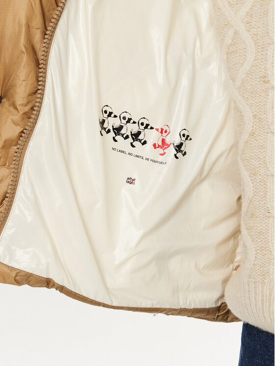 After Label After Label Pehelykabát Kipnuk A00043 Bézs Regular Fit