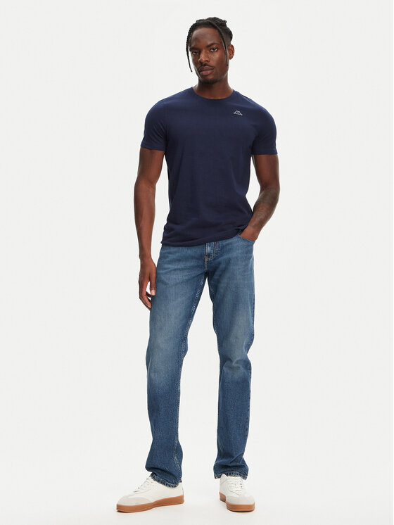 Robe di Kappa Robe di Kappa T-Shirt Luc 611187W Granatowy Regular Fit