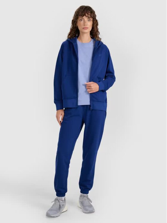 4F 4F Bluza FWMM00TSWSF1763-031S Granatowy Regular Fit