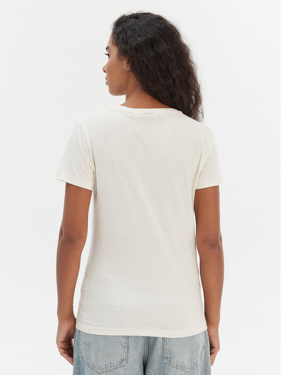 BOSS BOSS T-Shirt Elove 50556994 Krémová Regular Fit