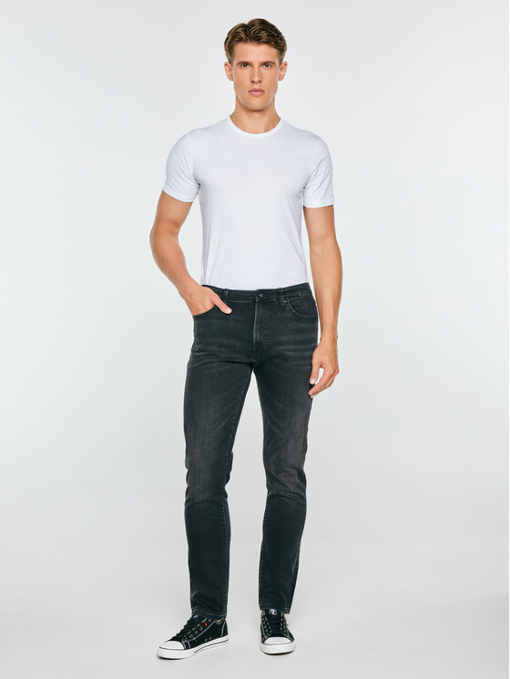 BIG STAR BIG STAR Jeansy HARPER Czarny Tapered Fit